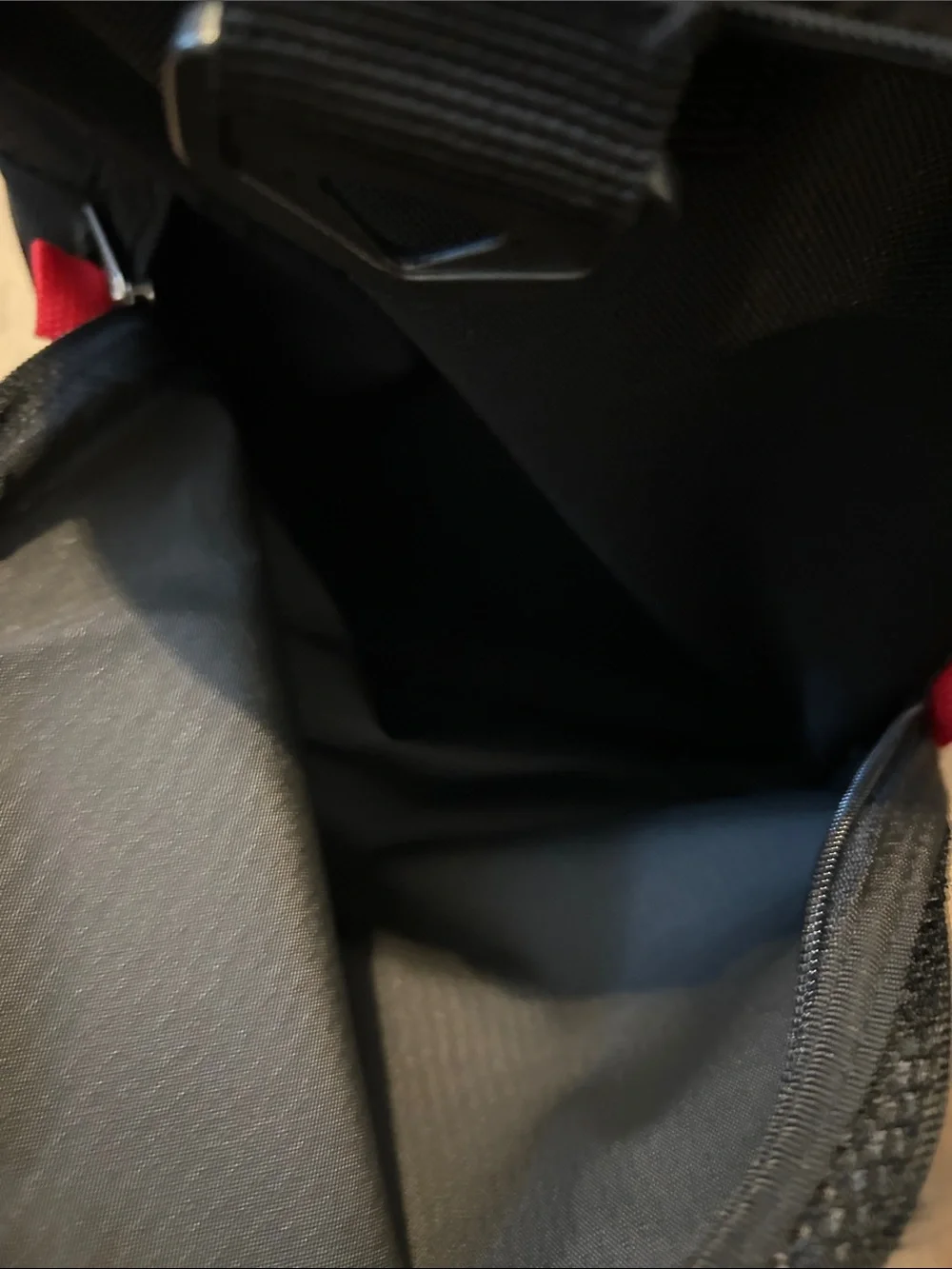 Bank of America.  Black Men's Travel Duffel Bag.